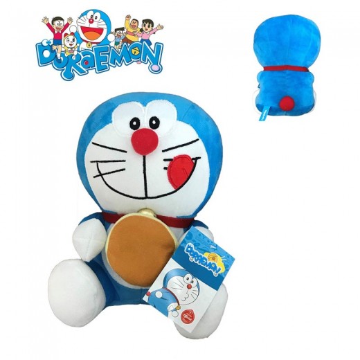 Peluche Doraemon con gorrocoptero de dibujos animados Doraemon 23 cms Original
