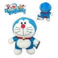 Peluche Doraemon de pie de dibujos animados Doraemon 20 cms Original Nuevo