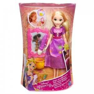 Muñeca de Rapunzel Lienzo Magico Disney con picel y pintura