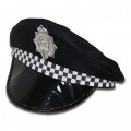 Gorra de policia para disfraz gorro de polica con placa para carnaval despedida