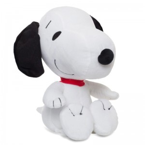Peluche de Snoopy original sentado perro blanco 21 cm esnupy Nuevo