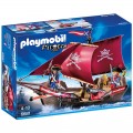 Barco Pirata patrulla soldados de Playmobil Pirates piratas barco de juguete