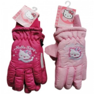 Guantes para nieve de Hello Kitty 2 modelos distintos talla pequeña niña mujer