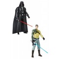 Figura Darth Vader y Kanan Jarrus de Star Wars 28cm Con sonido de espada y luz