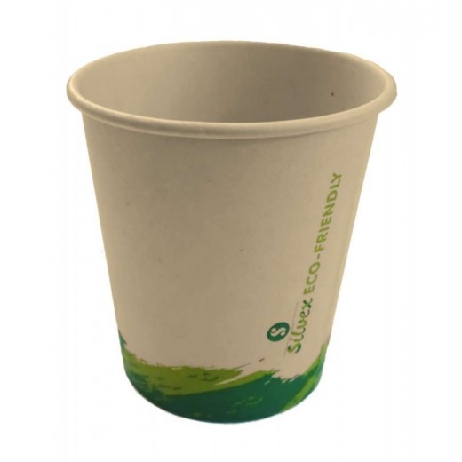 Pack vasos de cartón biodegradables 350cc vaso reciclable carton agua cafe
