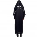 Disfraz de Monja con túnica cofia y cruz monja Maldita o normal traje sotana