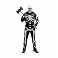 disfraz de Soldado Esqueleto tipo skull soldier de Fortnite Adulto