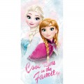 Toalla de Frozen Elsa y Anna Hermanas de Hielo Disney Algodon Original