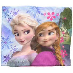 Braga de cuello de frozen hermanas Elsa y Anna con careta de Elsa Polar