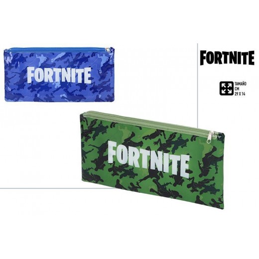 portatodo de Fortnite estuche grande 29x14 cm azul o Verde del juego