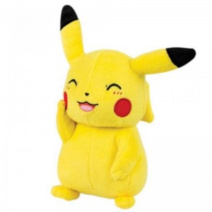 Peluche de Pikachu Pokemon sonriente picachu 21 cms con etiquetas