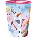 Vaso de Frozen 2 Elsa y Anna olaf para niños 260ml de plastico pelicula dibujos
