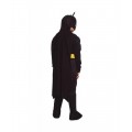 Disfraz niño de superheroe bat hombre de negro murcielago tipo Batman