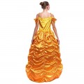 Disfraz de Princesa bella vestido amarillo princesa principe bestia carnaval