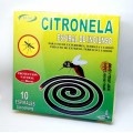 10 Espirales de citronela antimosquitos para exterior anti mosquitos espiral