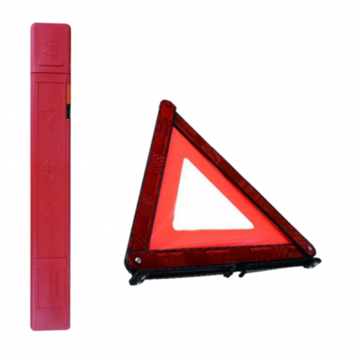 Triangulo de emergencia para coche homologado de vehículo con soporte triángulos