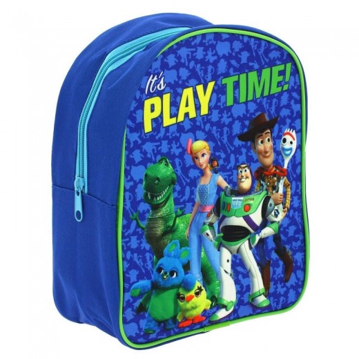 mochila de Toy Story 4 de 30 cm para guardería excursiones viajes azul