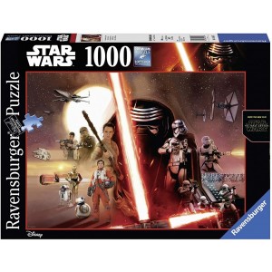 PUzzle Star Wars de 1000 piezas el despertar de la fuerza 2 bandos VII