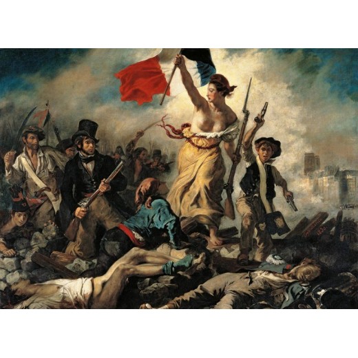 Puzzle Declaración de la libertad Francesa clementoni 1000 piezas Francia