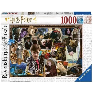 Puzzle de Harry Potter de 1000 piezas Harry vs Voldemort