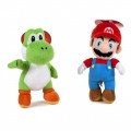 Peluche de Super Mario Bros 22 cm o Yoshi dinasaurio Verde muñecos suaves
