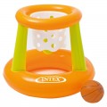 Juego hinchable basket para piscina canasta para agua con pelota