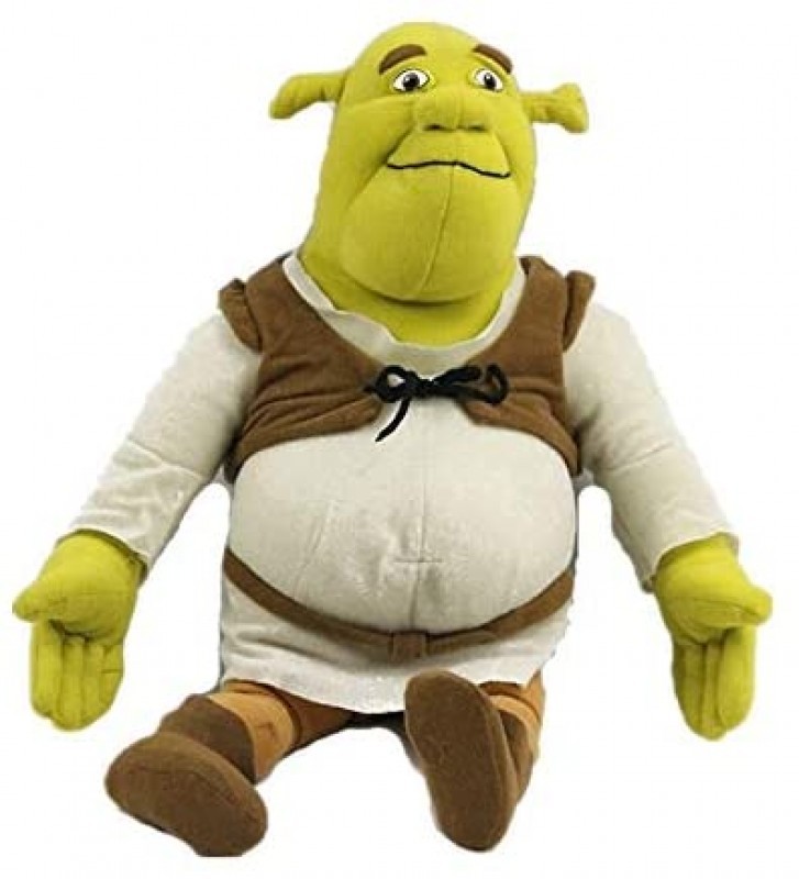 Peluche Shrek 30cm Ogre vert de la Dreamworks