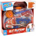 Maletín de doctor medico de juguete con muchos accesorios kit Dottore