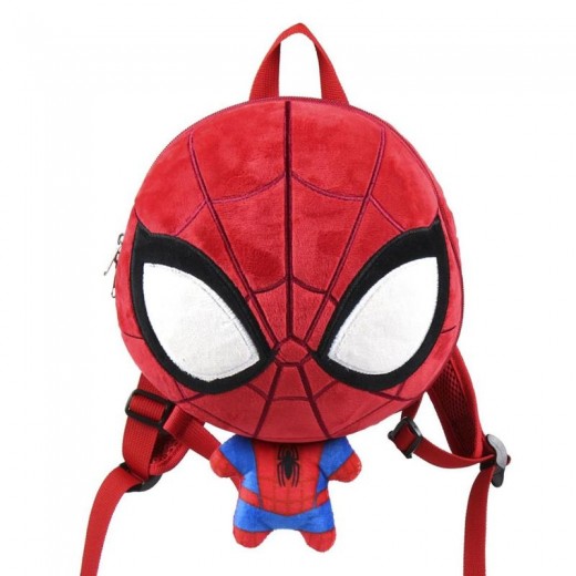 Mochila pequeña de Spiderman para guarderia 3d de peluche spider-man