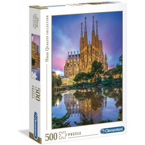 Puzzle de 500 piezas de La Sagrada Familia de Barcelona Iglesia Catedral