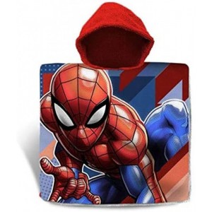 Poncho de Algodon de Spiderman secado rapido muy save Spider-man