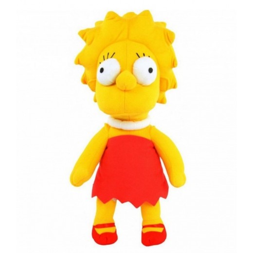 Peluche de Lisa Simpson Temporada 1 22 cm Original de los Simpsons