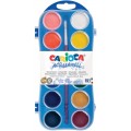 12 Acuarelas Carioca de colores al agua calidad superior con pincel 30mm