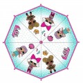 Paraguas Lol Surprise l.o.l. de transparente muñecas lol suprise rosa 45 cms