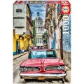 Puzzle de 1000 piezas coche en la Habana Cuba grande con fix pegamento