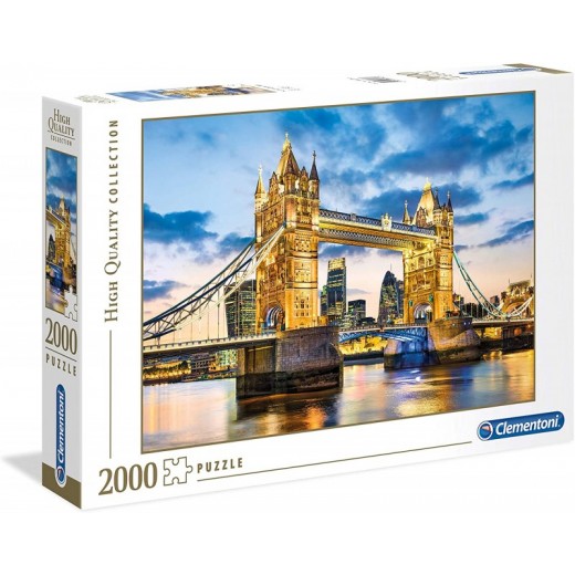 Puzzle de 2000 piezas el puente de la Torre de Londres al anochecer Tower Bridge
