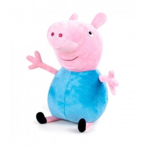 Peluche de George Pig muñeco Jorge 20 cms Hermano de Peppa pig Azul