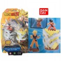 Figura de Dragon ball Z Transformables Goku y Super Saiyan Goku BanDai