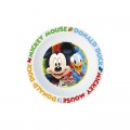 PLATO HONDO para MICRO Microondas de MICKEY Mouse y Donald COLORS