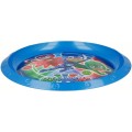 Plato PjMasks Azul de plastico 22 cm Pj Masks plato infantil con dibujos