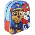 Mochila 3D de la patrulla canina Azul y roja 31cm Marshall y Chase