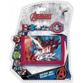 Set de Reloj digital y cartera billetero de los Vengadores Marvel Avengers