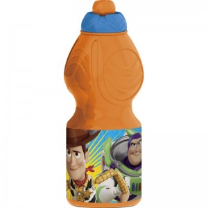 Botella Cantimplora Toy Story 4 con bebedor Sport Naranja Buzz 400ml