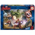 Puzzle de los vengadores 1000 piezas Marvel Hulk Iron Man thor
