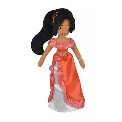 Peluche de Elena de Avalor de 25 cm vestido brillante princesa Disney