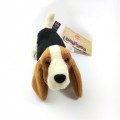 Peluche de basset hound rastreator muy suave de calidad perro pequeño 19 cm