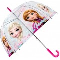Paraguas de Frozen infantil transparente Elsa y Anna 48 cm