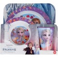 Vajilla de Frozen Elsa vaso plato y cuenco infantil para microondas Anna Olaf