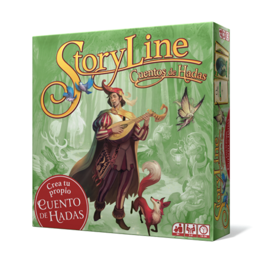 Juego de cartas Storyline cuentos de hadas crea una historia juego de mesa