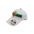 Gorra del Elche club de futbol con escudo Bordado club ADULTO Verde y blanca
